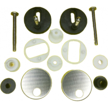 Набор креплений CERSANIT DELFI сиденья DPL slim к унитазу тип 2 Набор креплений CERSANIT DELFI сиденья DPL slim к унитазу тип 2