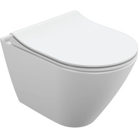 Подвесной унитаз CERSANIT CITY SMART CLEAN ON DPL EO slim LP Подвесной унитаз CERSANIT CITY SMART CLEAN ON DPL EO slim LP
