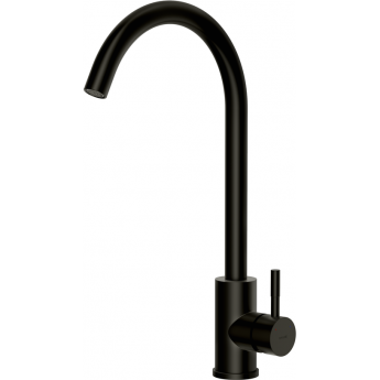 Смеситель CERSANIT для кухни COMO однорычажный, черный Смеситель CERSANIT для кухни COMO однорычажный, черный