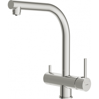 Смеситель CERSANIT для кухни CREA однорычажный с фильтром, хром