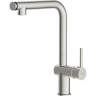 Смеситель CERSANIT для кухни FLAVIS однорычажный с выдвижным изливом два режима, хром 64843