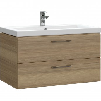 Тумба CERSANIT под раковину подвесная LARA 50 орех