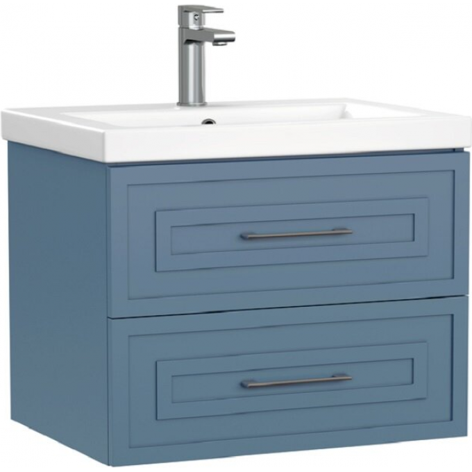 Тумба под раковину CERSANIT CLASSIC , 60 см, подвесная, голубая матовая 69088